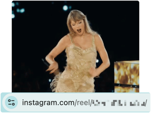 Copy the Instagram video url