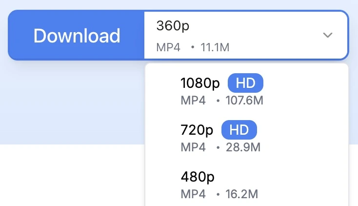 Download video